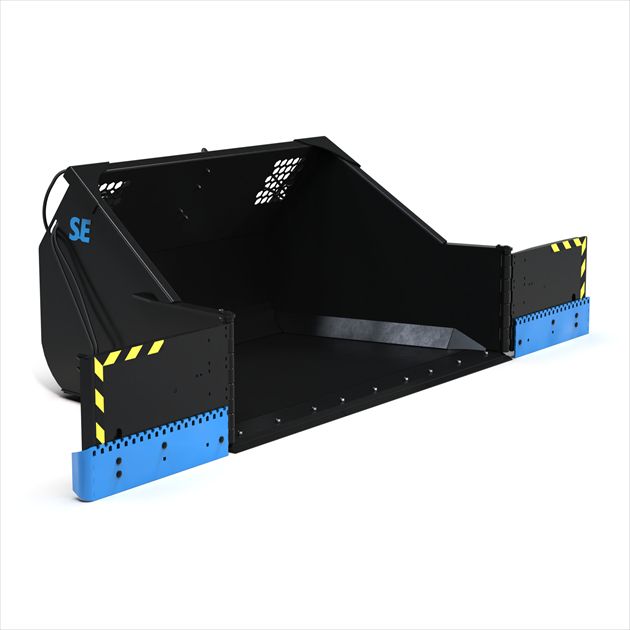 Volvo L120 / Big BM tiibadega lumekopp 3500L, 2600mm FW – pilt 1