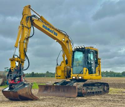 2018 KOMATSU PC138-US11 ROTOTILT / TERA