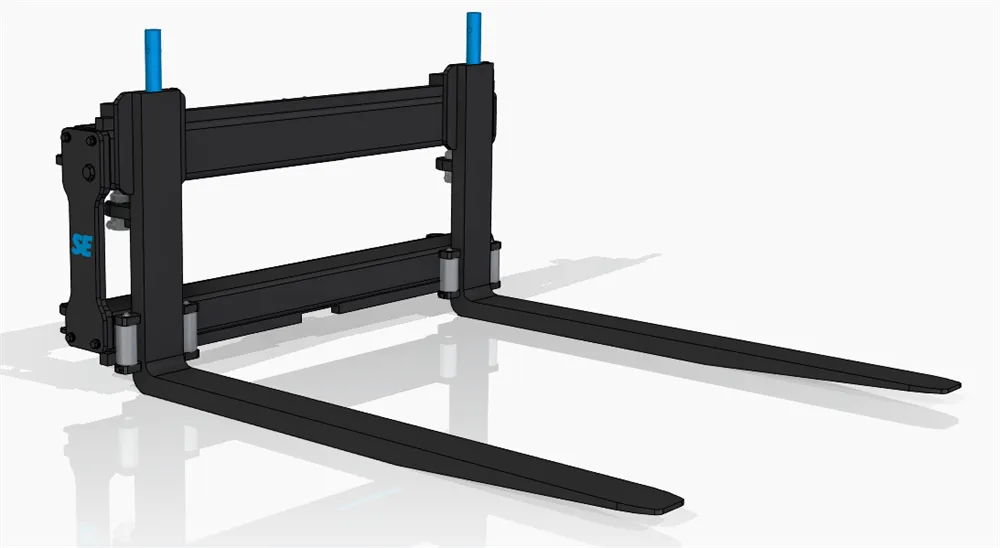 Hüdraulilised kahvlid L40/L45 5t 1500/1500mm – pilt 1
