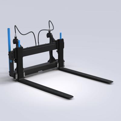 Hüdrauliline kahvliraam külgnihkega Big BM 5t 1500/1500mm integreeritud pikk langus