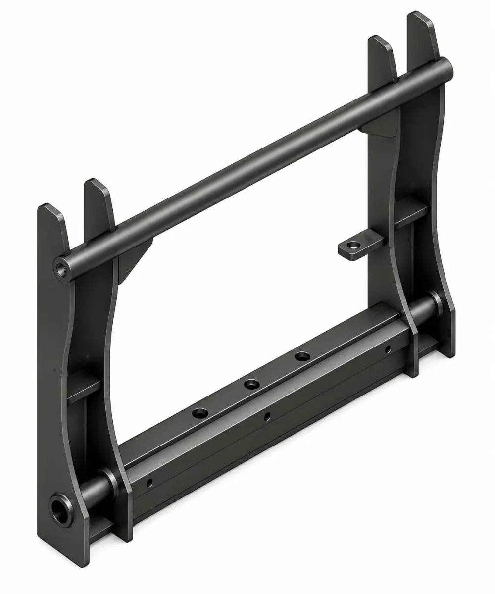 Hüdrauliline adapter kinnituseta - Volvo L120 / Big BM (Hydraulic) – pilt 1